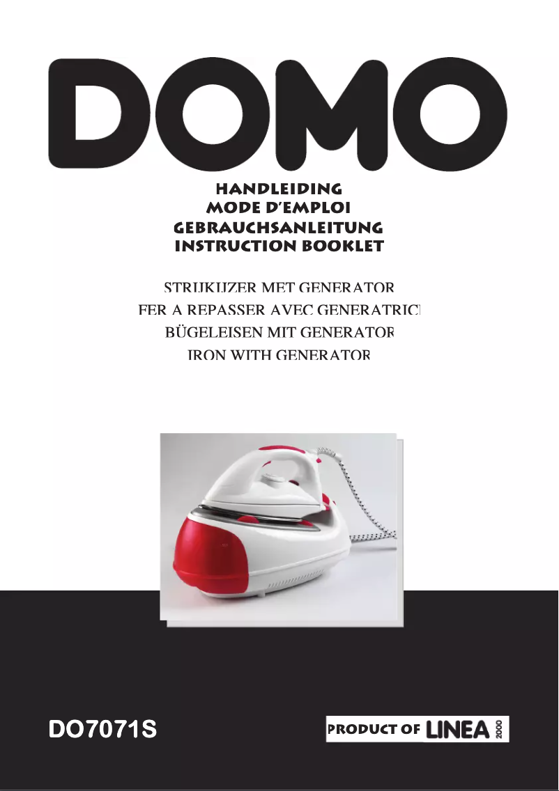 Page 1 de la notice Manuel utilisateur Domo DO7071S