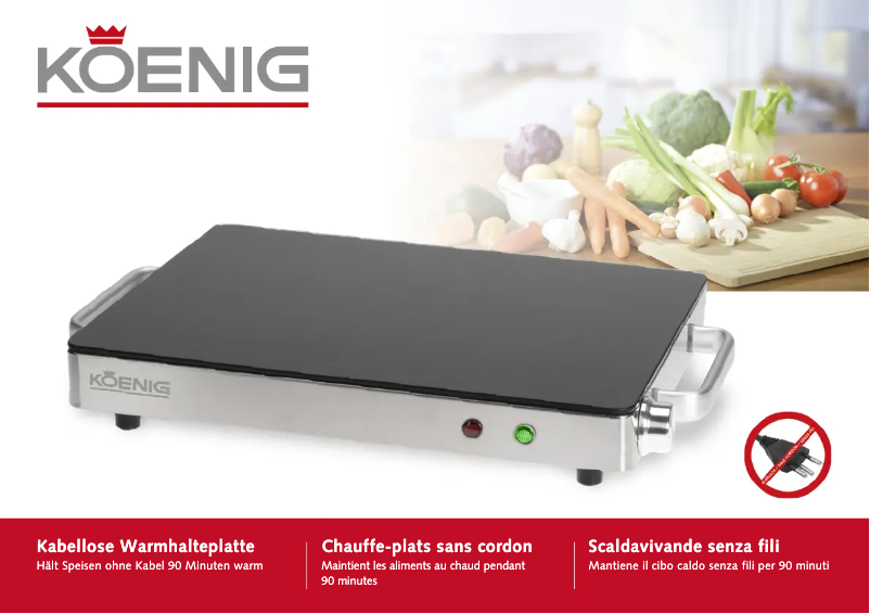 Page 1 de la notice Manuel utilisateur Koenig B02121