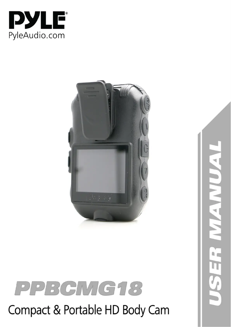 Page 1 de la notice Manuel utilisateur Pyle PPBCMG18
