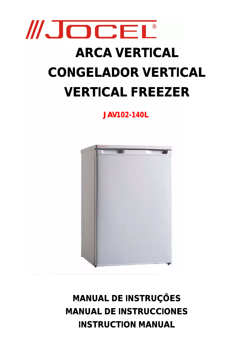 Page 1 de la notice Manuel utilisateur Jocel JCVDD1-12