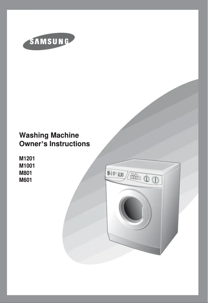 Page n°1 - Manuel utilisateur Samsung M601