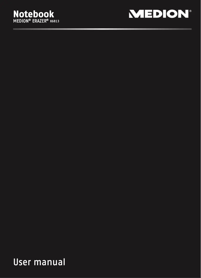 Image de la première page du manuel de l'appareil Erazer X6813