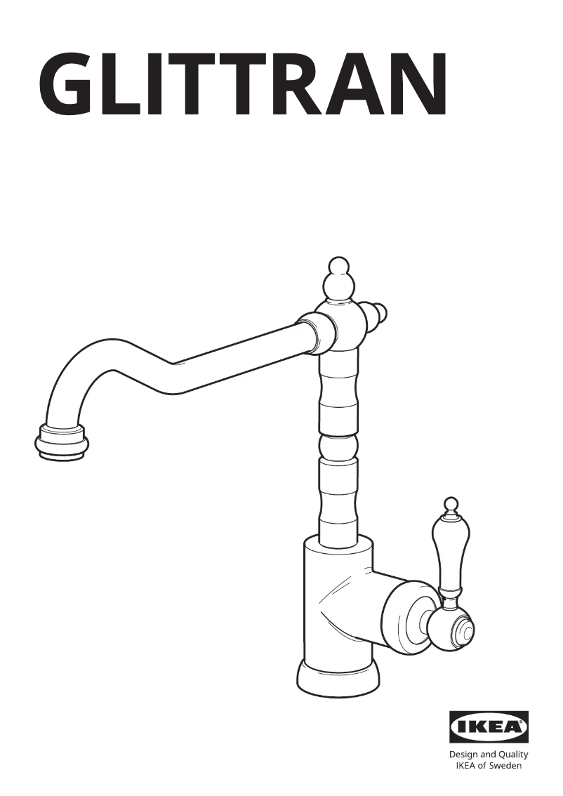 Image de la première page du manuel de l'appareil GLITTRAN 404.941.89