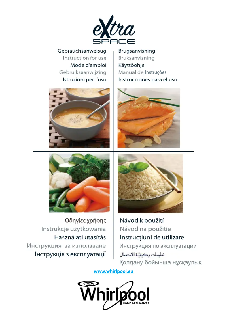 Page 1 de la notice Manuel utilisateur Whirlpool MWF421BL