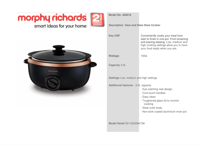 Image de la première page du manuel de l'appareil 460016