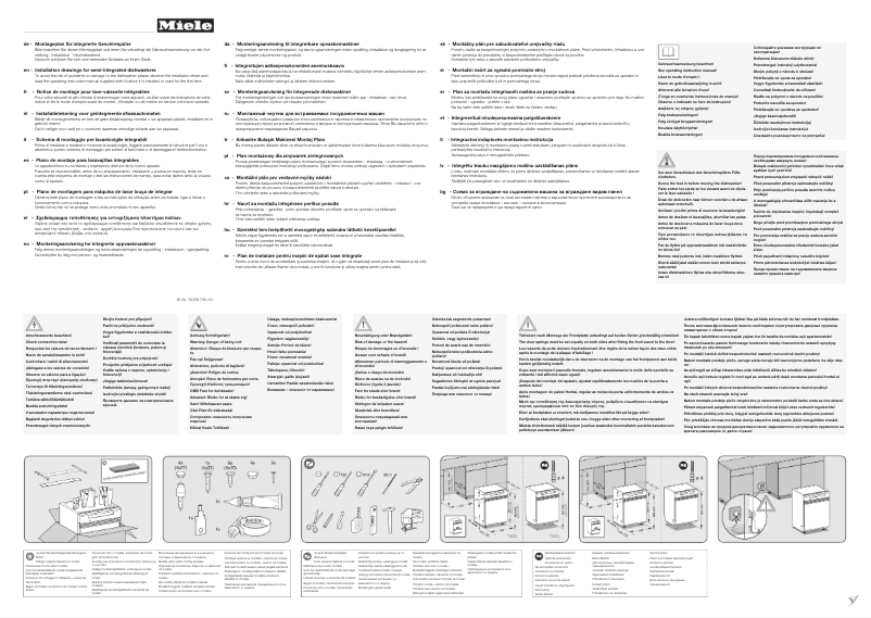 Page 1 de la notice Manuel utilisateur Miele G 4310 i BW