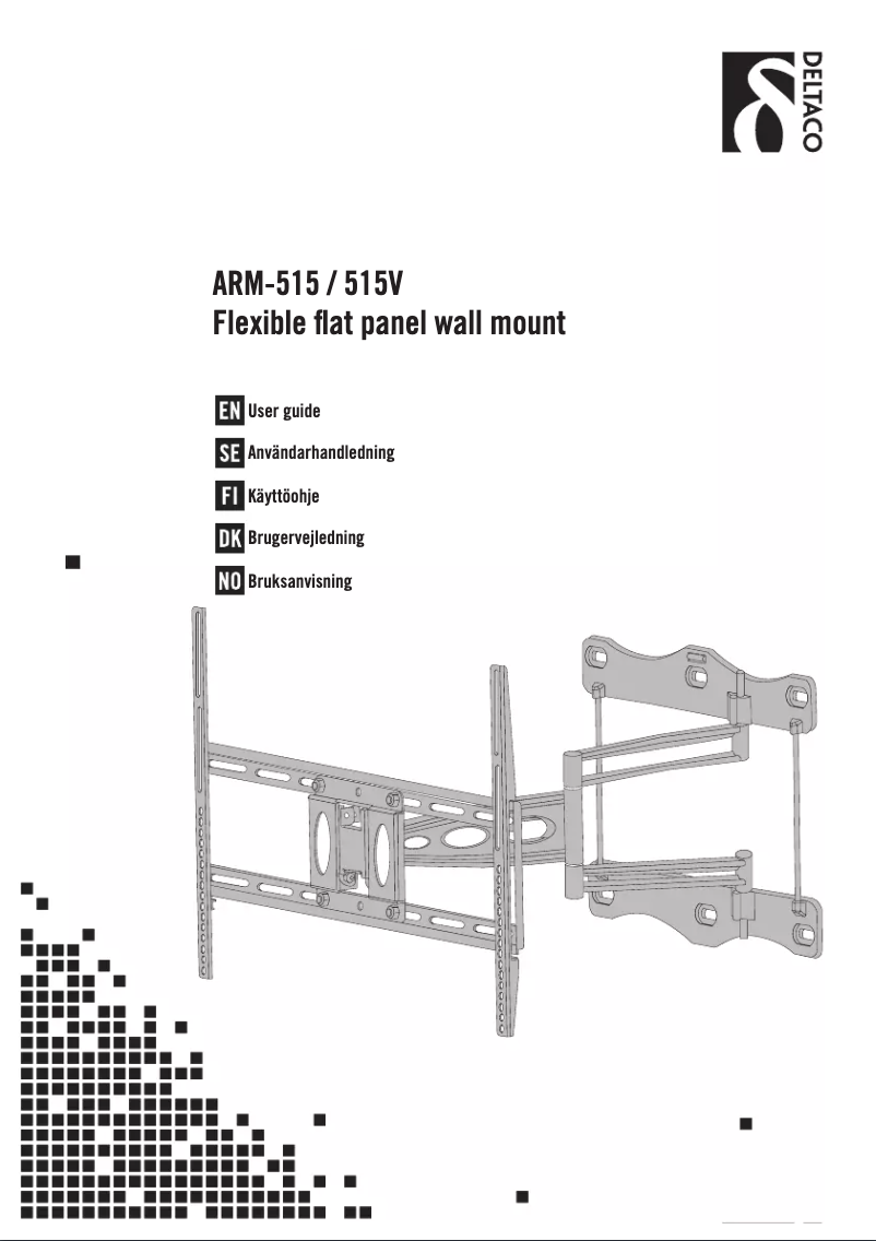 Page n°1 - Manuel utilisateur Deltaco ARM-515