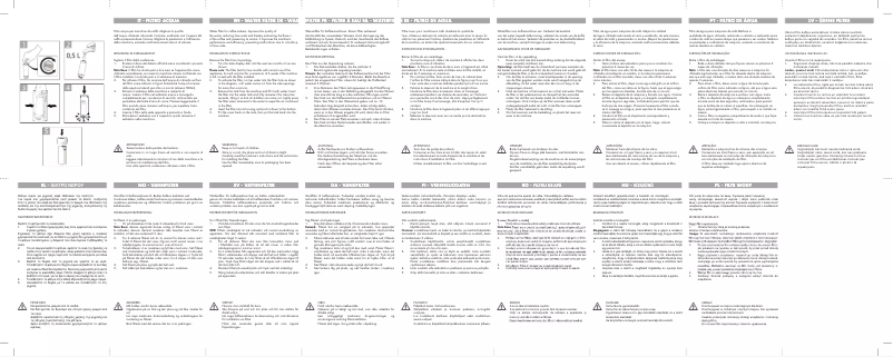 Página 1 del manual Manual de usuario Smeg 1ECWF01