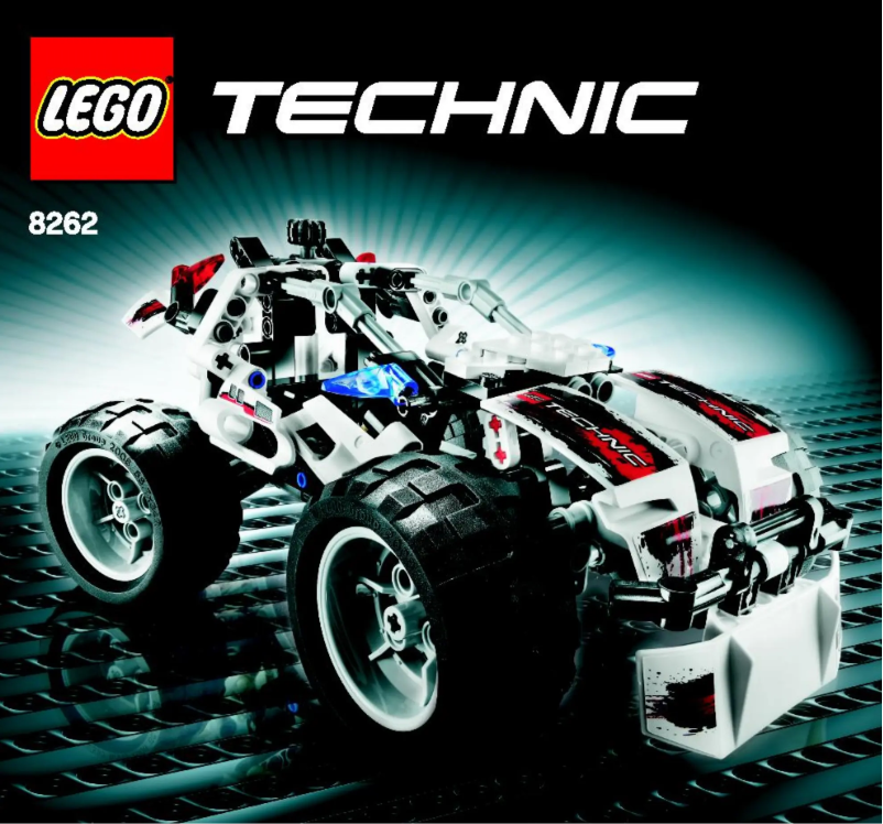 Página 1 del manual Manual de usuario Lego Technic 8262