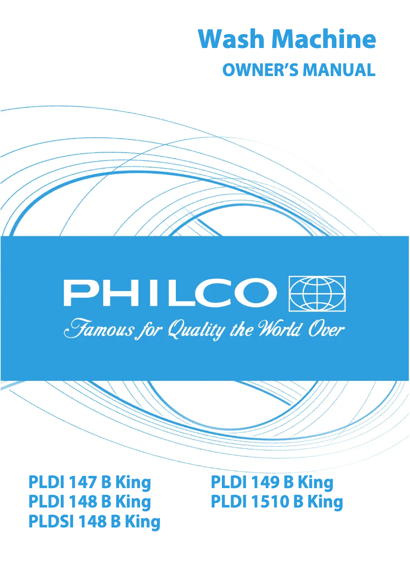 Page 1 de la notice Manuel utilisateur Philco PLDI 147 B King