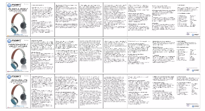 Page 1 de la notice Manuel utilisateur Imperii Electronics TE.03.0258.03