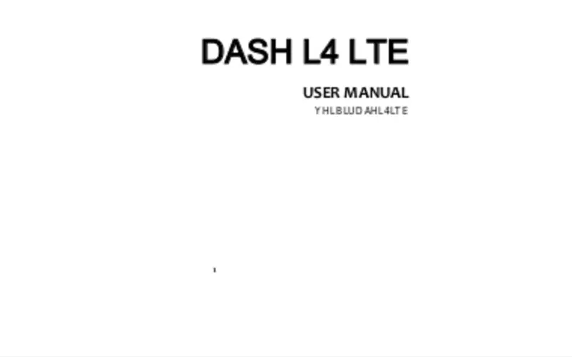 Page 1 de la notice Manuel utilisateur BLU Dash L4 LTE