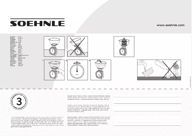 Image de la première page du manuel de l'appareil Actuell 65041