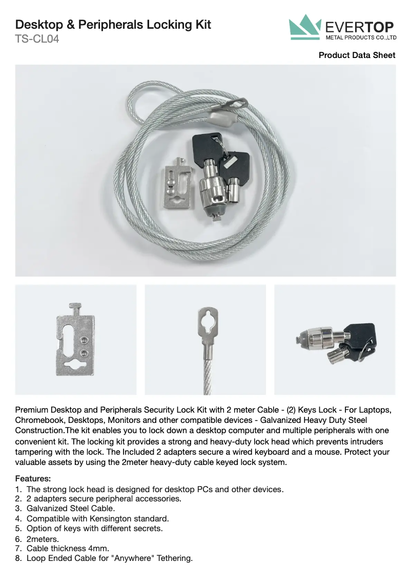 Page 1 de la notice Manuel utilisateur Positivo TS-CL04