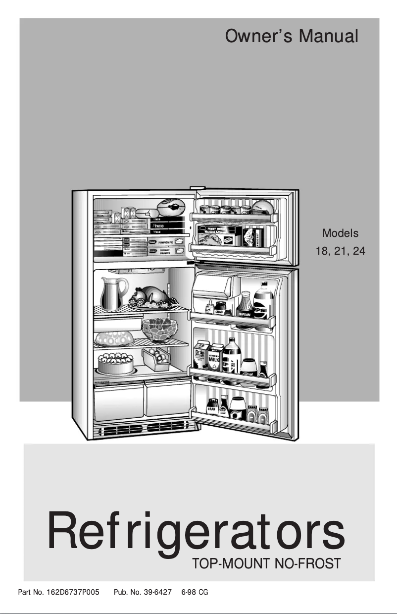 Image de la première page du manuel de l'appareil MTX21EABWW
