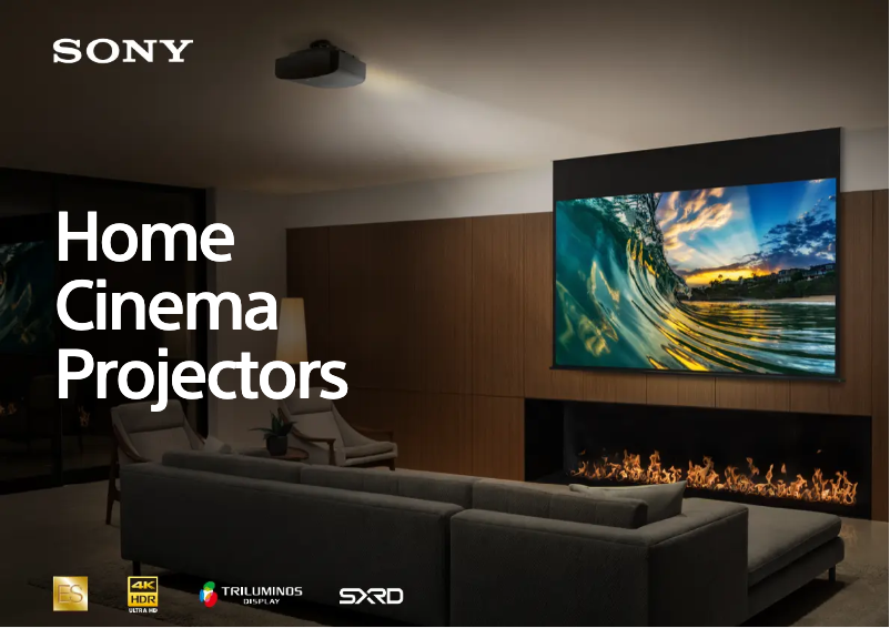 Page 1 de la notice Brochure Sony VPL-HW65ES