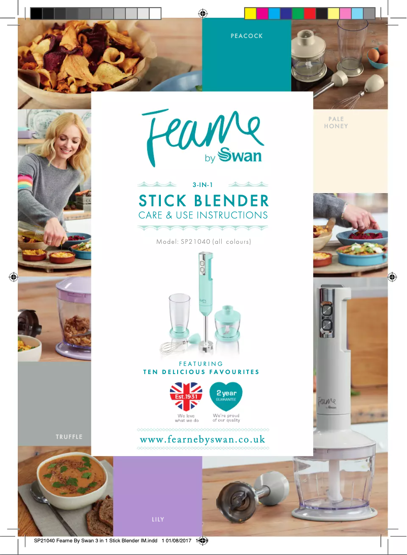 Página 1 del manual Manual de usuario Swan SP21040PKN