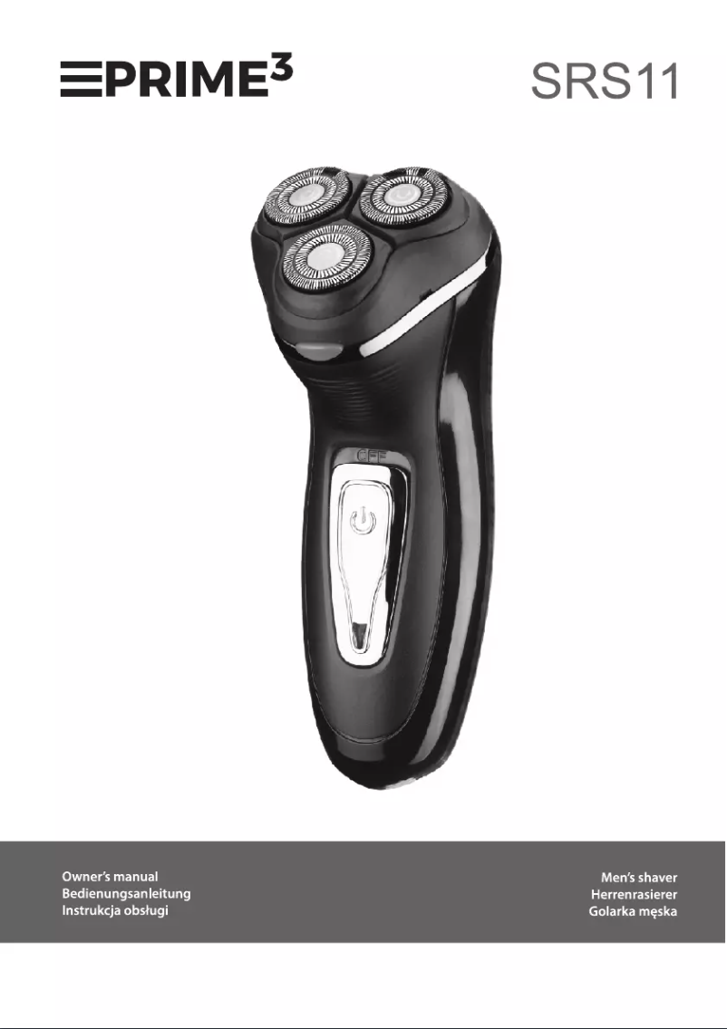 Imagen de la primera página del manual del dispositivo SRS11