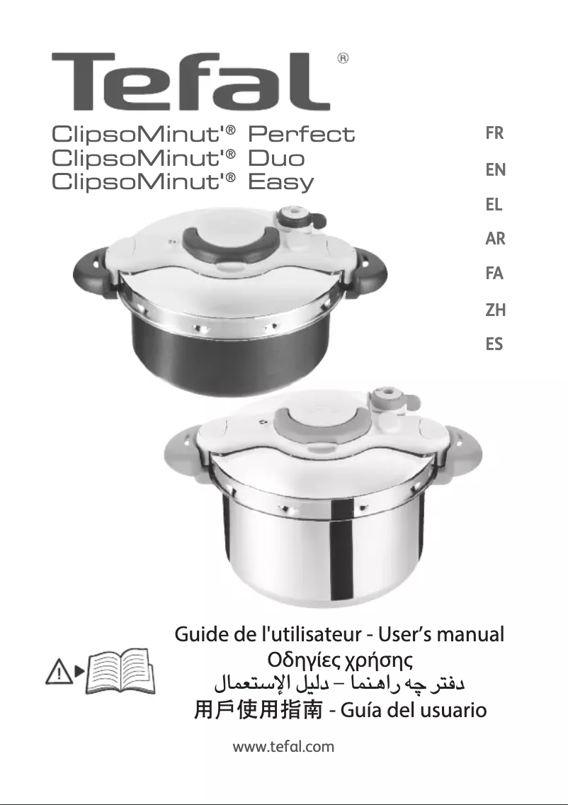 Page 1 de la notice Manuel utilisateur Tefal ClipsoMinut' Easy P46249