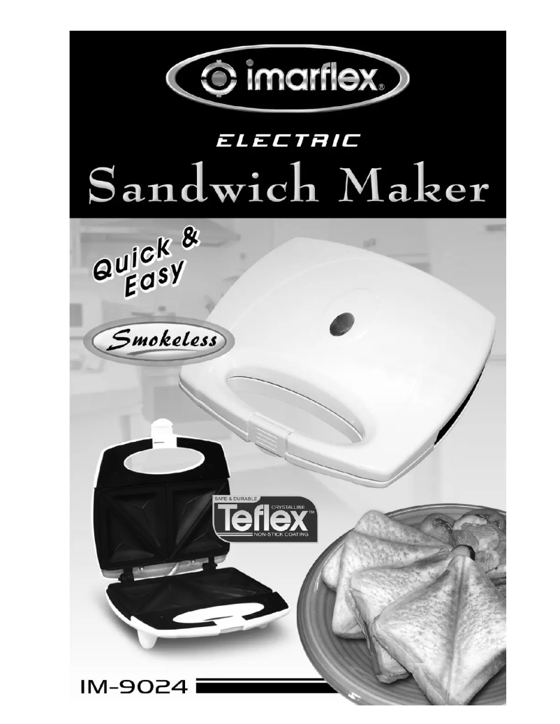 Page 1 de la notice Manuel utilisateur Imarflex IM-9024