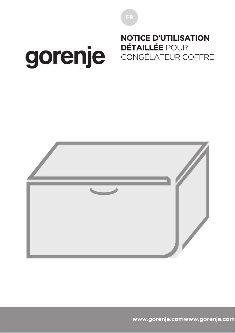 Page n°1 - Manuel utilisateur Gorenje FH30EAW