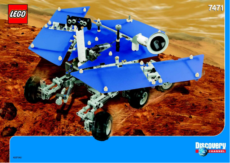 Page n°1 - Manuel utilisateur Lego Mars Exploration Rover