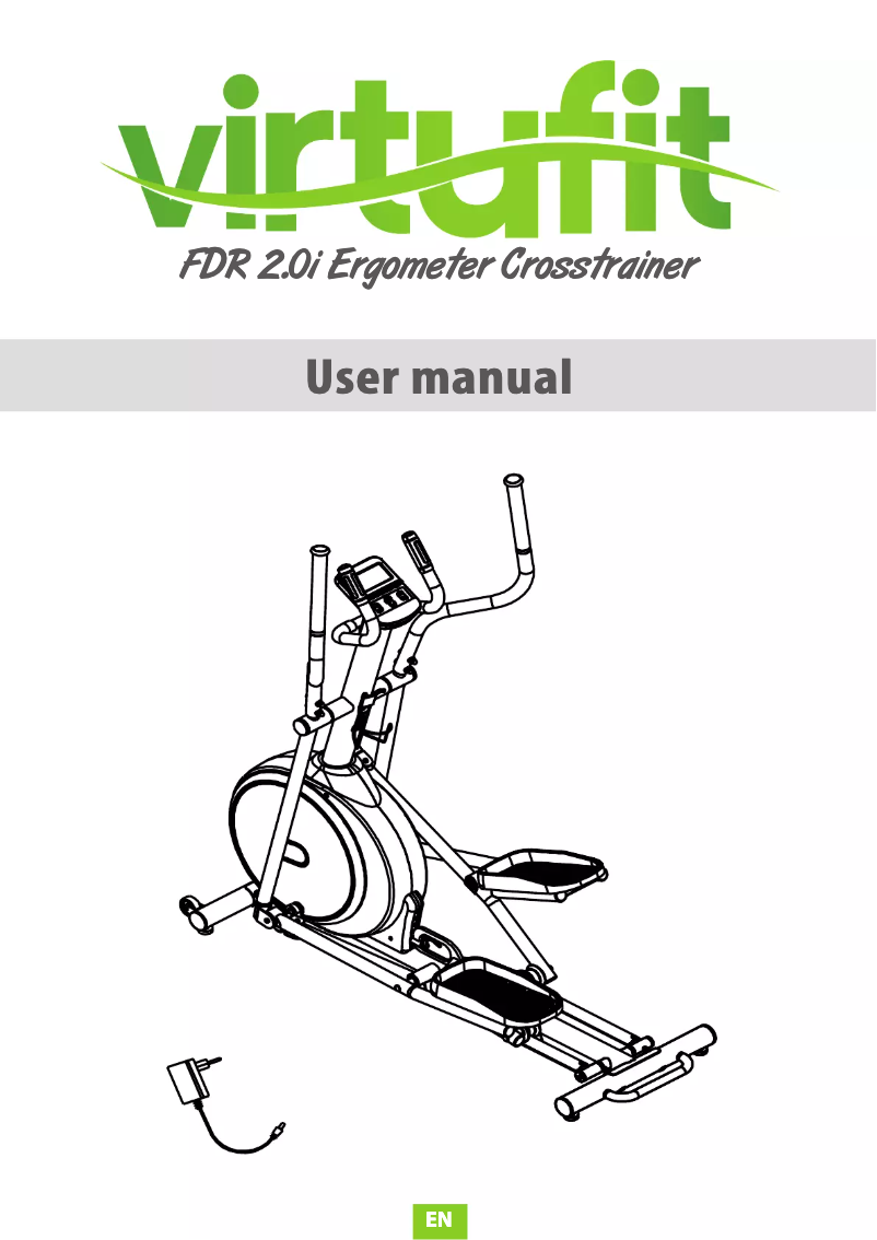 Page 1 de la notice Manuel utilisateur VirtuFit FDR 2.0i
