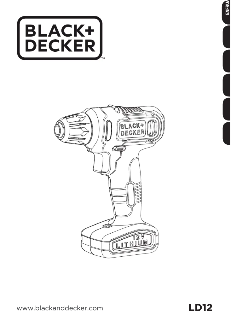 First page image of the manual for LD12