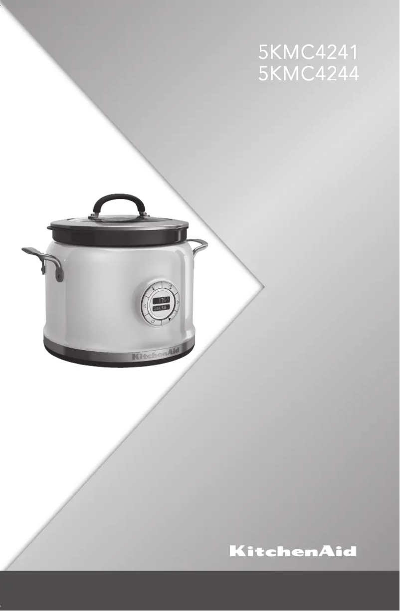 Page 1 de la notice Manuel utilisateur KitchenAid 5KMC4241