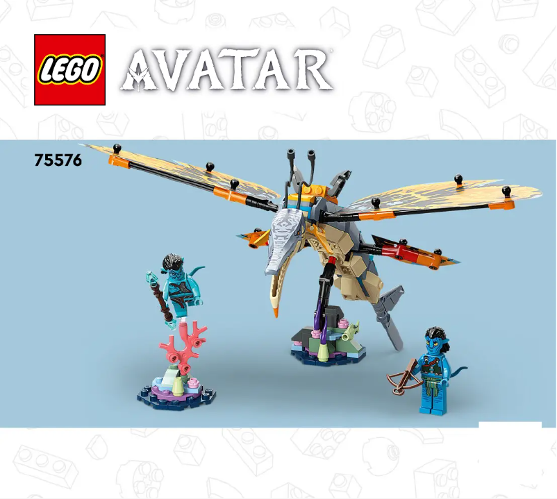 Page 1 of the manual User Manual Lego Avatar 75576