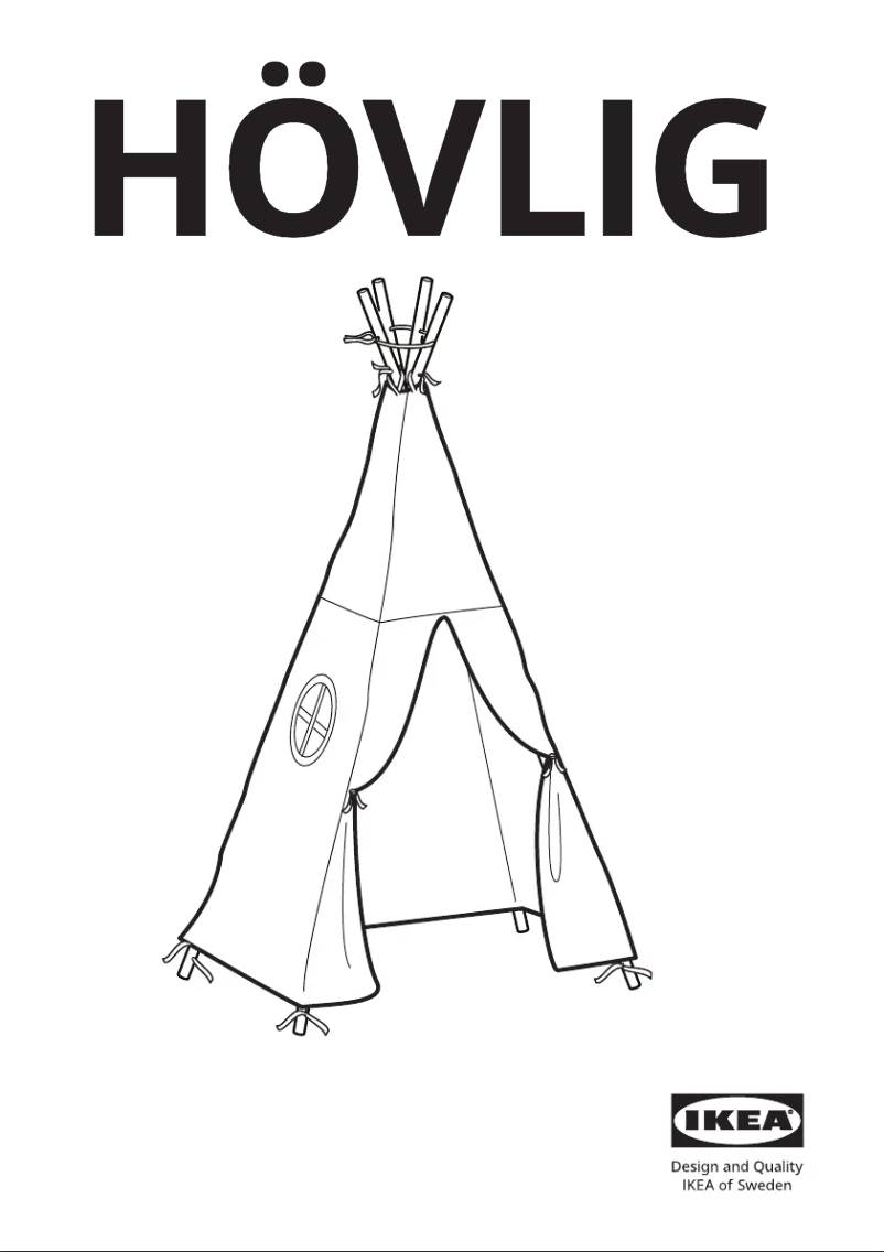 Página 1 del manual Manual de usuario Ikea HÖVLIG 805.348.76