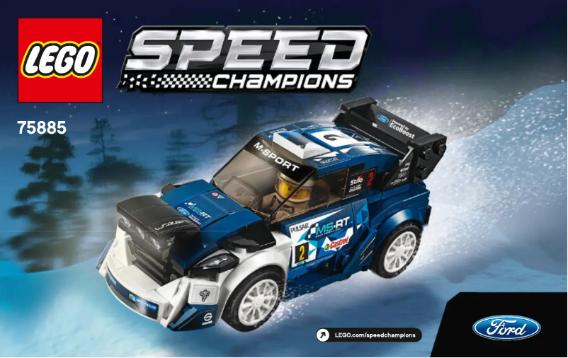 Image de la première page du manuel de l'appareil Speed Champions 75885