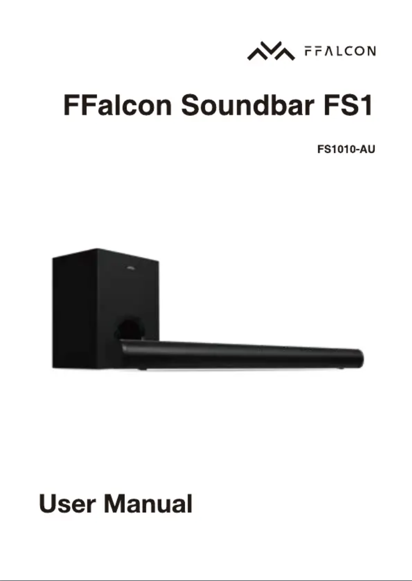 Image de la première page du manuel de l'appareil FS1010-AU