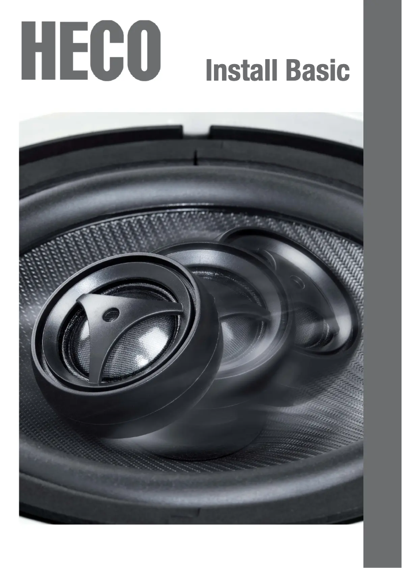 Page 1 of the manual Technical Sheet Heco INC 82