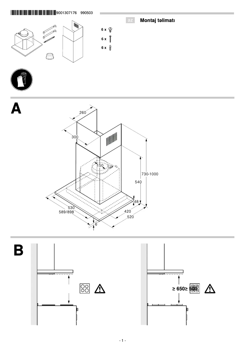 Página 1 del manual Manual de usuario Bosch DWG66CD60T