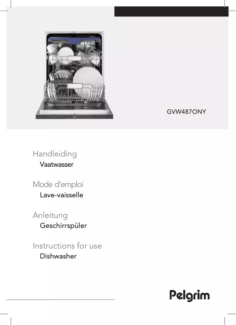Page n°1 - Manuel utilisateur Pelgrim GVW487ONY