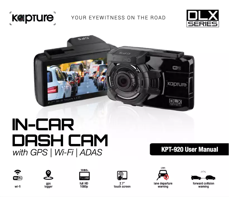 Página 1 del manual Manual de usuario Kapture KPT-920