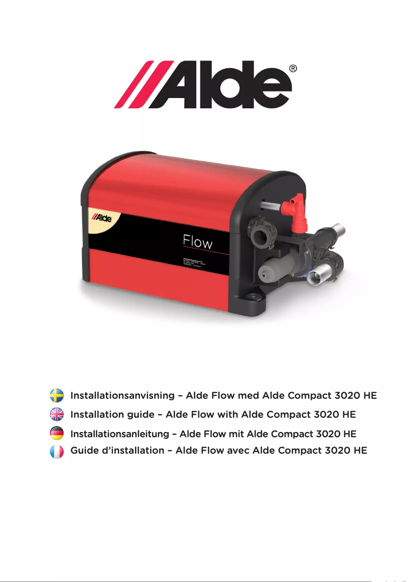 Image de la première page du manuel de l'appareil Flow