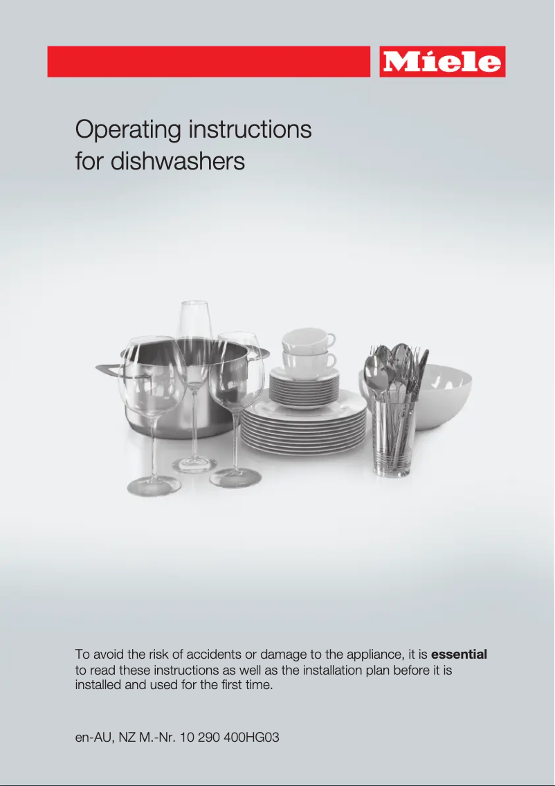 Image de la première page du manuel de l'appareil G 4203 SC Active