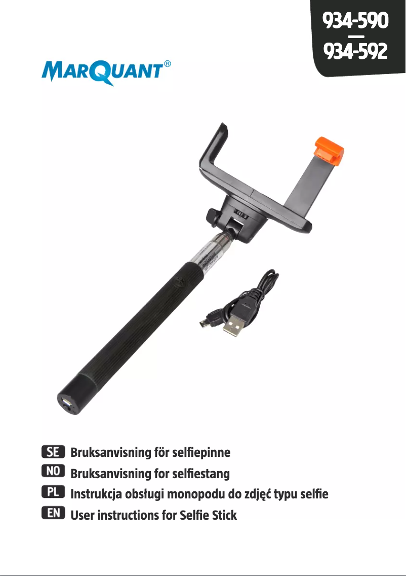 Page 1 de la notice Manuel utilisateur Marquant 934-590