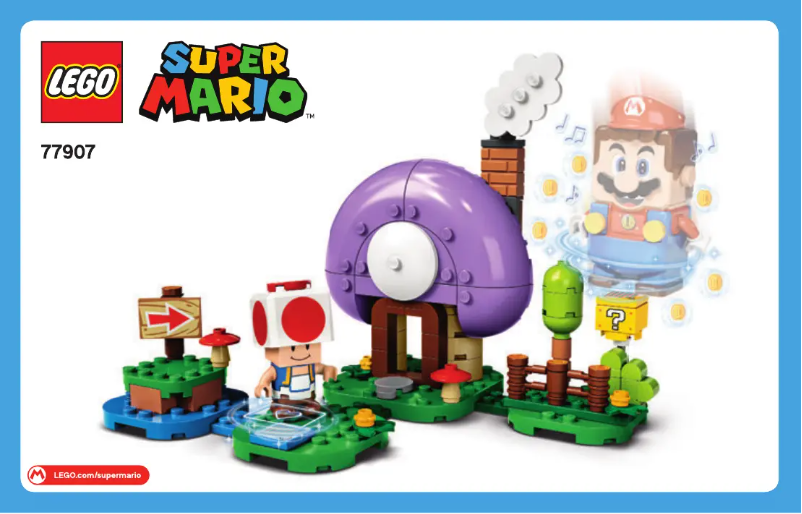 Page n°1 - Manuel utilisateur Lego Super Mario 77907