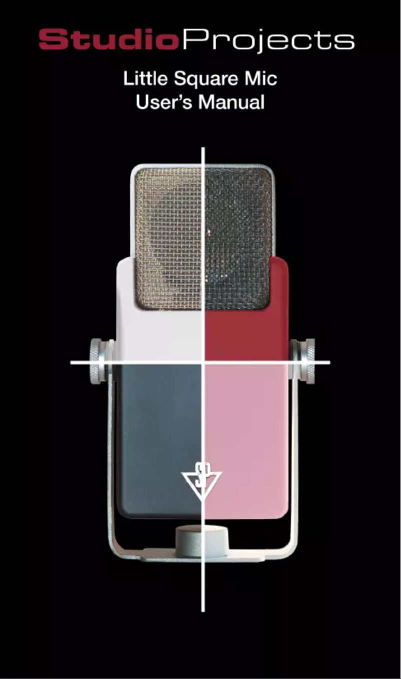 Page 1 de la notice Manuel utilisateur Studio Projects LSM