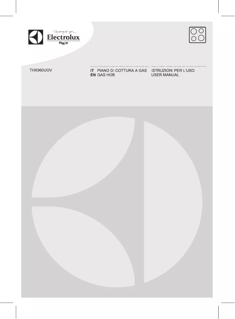 Page 1 de la notice Manuel utilisateur Rex THX960UOV