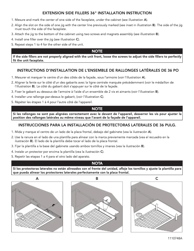 Page 1 de la notice Manuel utilisateur Best HAWTBN36