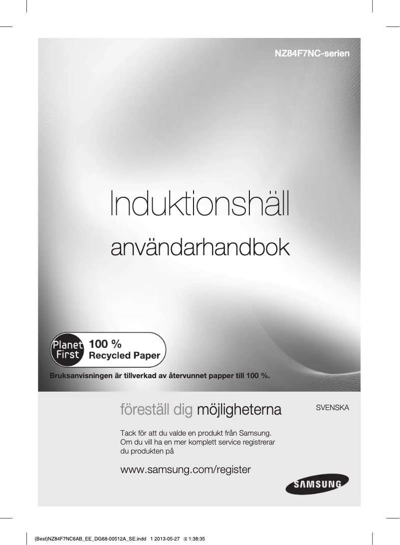 Image de la première page du manuel de l'appareil NZ84F7N