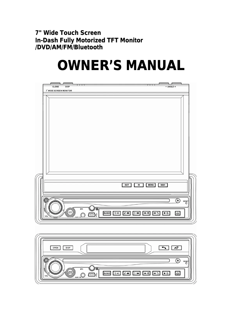 Página 1 del manual Manual de usuario Farenheit TID-897NRT