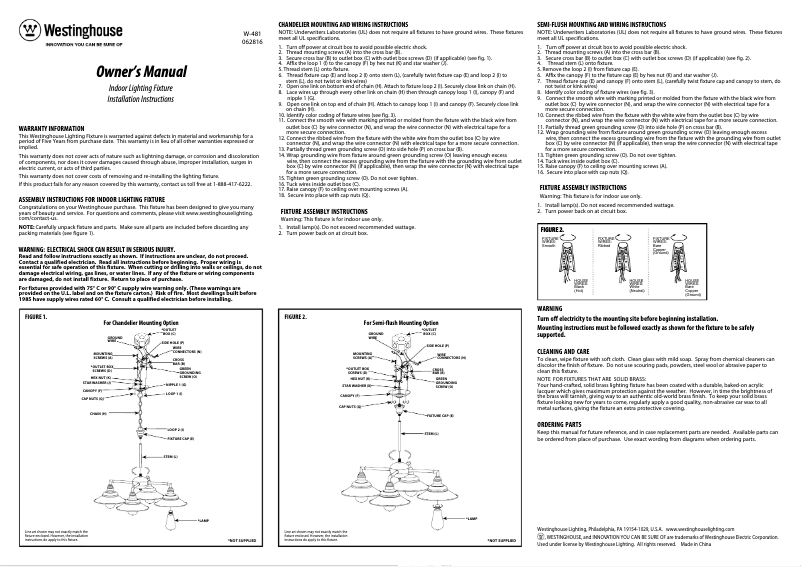 Image de la première page du manuel de l'appareil Iron Hill