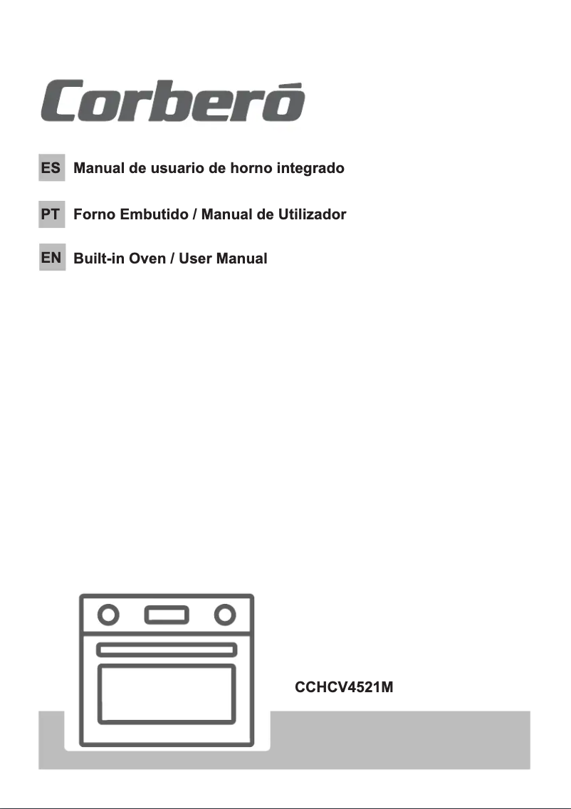 Image de la première page du manuel de l'appareil CCHCV4521M