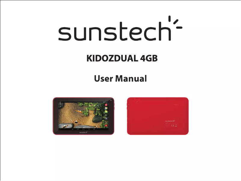 Image de la première page du manuel de l'appareil Kido'z Dual