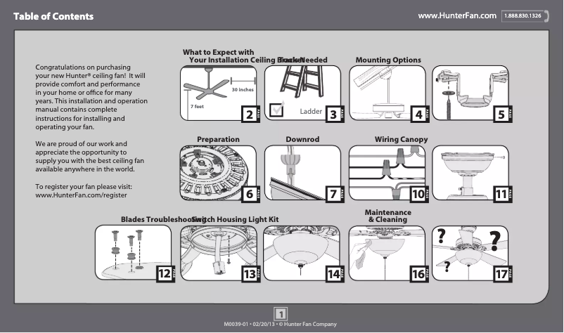 Página 1 del manual Manual de usuario Hunter Denali